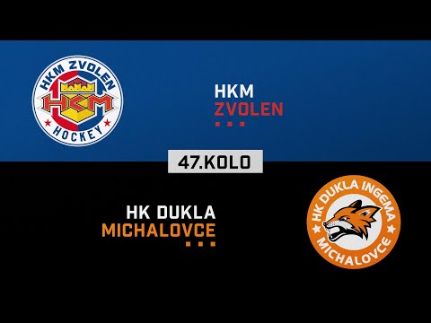 47.kolo HKM Zvolen - Dukla Michalovce HIGHLIGHTS