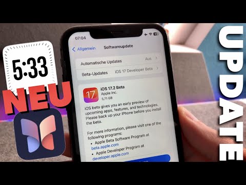 iOS 17.2 Dev. BETA 1 ist da samt Tagebuch, Sicherheit & neuen Widgets -Apple UPDATE News