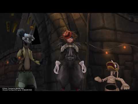 Kingdom Hearts II Final Mix (PS4) Cutscene #223 - Plan for a Halloween Town Christmas