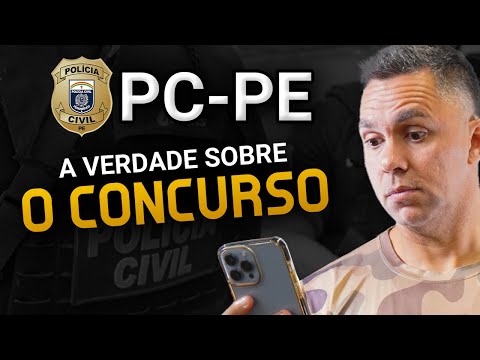 A VERDADE sobre o CONCURSO PÚBLICO da POLÍCIA CIVIL de PERNAMBUCO em 2023