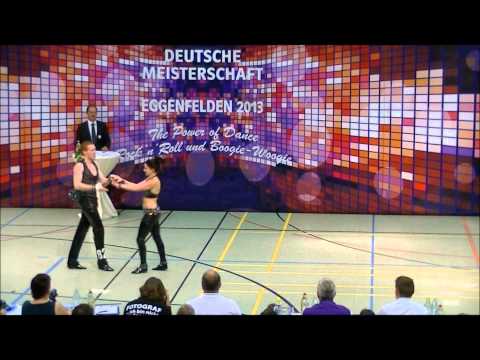 Julia GEISHAUSER und Patrick PFALLER Deutsche Meisterschaft 22.06.2013 Eggenfelden Fußtechnik