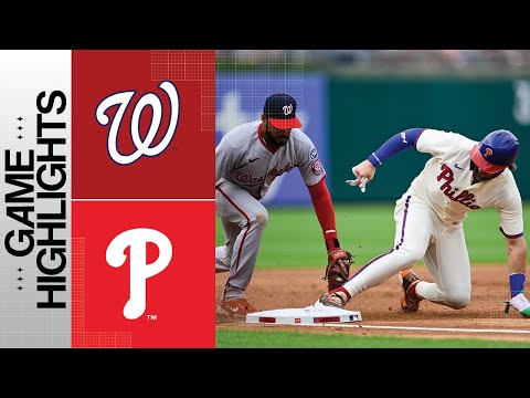 Nationals vs. Phillies Game Highlights (7/1/23) | MLB Highlights