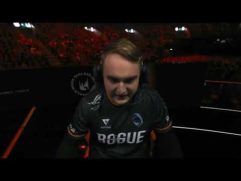 RGE Trymbi "Kill them all!!!!" LEC Summer Finals Rogue vs. G2 Highlight