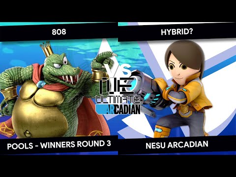 New England Ultimate Arcadian 2024 - 808 (King K Rool) vs Hybrid? (Gunner) -  Pools Winners Round 3