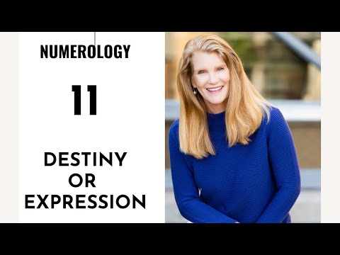 Numerology: Master 11/2 Destiny or Expression