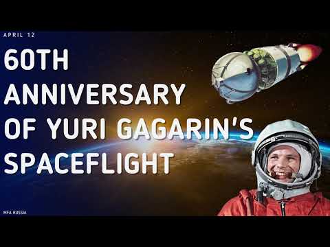 #Gagarin Jubiläum 60 Jahre erster Raumflug am 12.04.1961