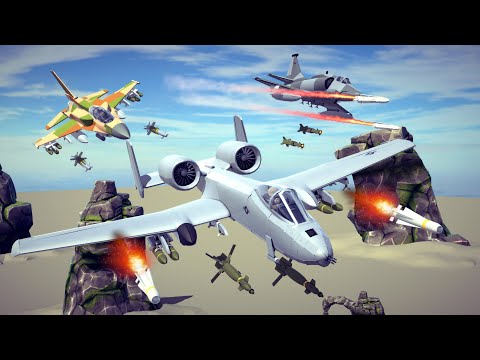 Air vs Ground Combat #20 | Besiege