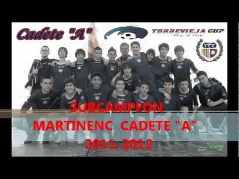 SUBCAMPEON  Martinenc Cadete "A"  2011-2012.wmv
