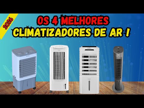 Os 4 Melhores Climatizadores De Ar Portátil Do Mercado!