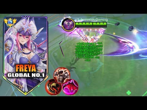 THIS SEMI TANK BUILD IS SUPER EFFECTIVE ON FREYA ( MUST TRY ) FREYA BEST BUILD 2025 - MLBB