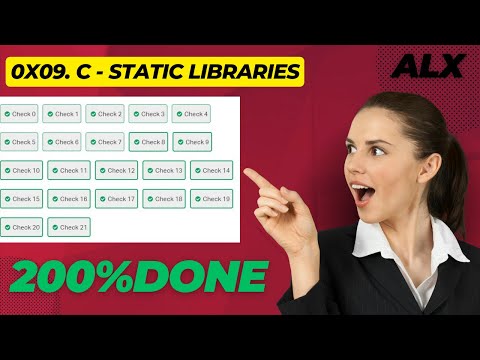 0x09. C - Static libraries