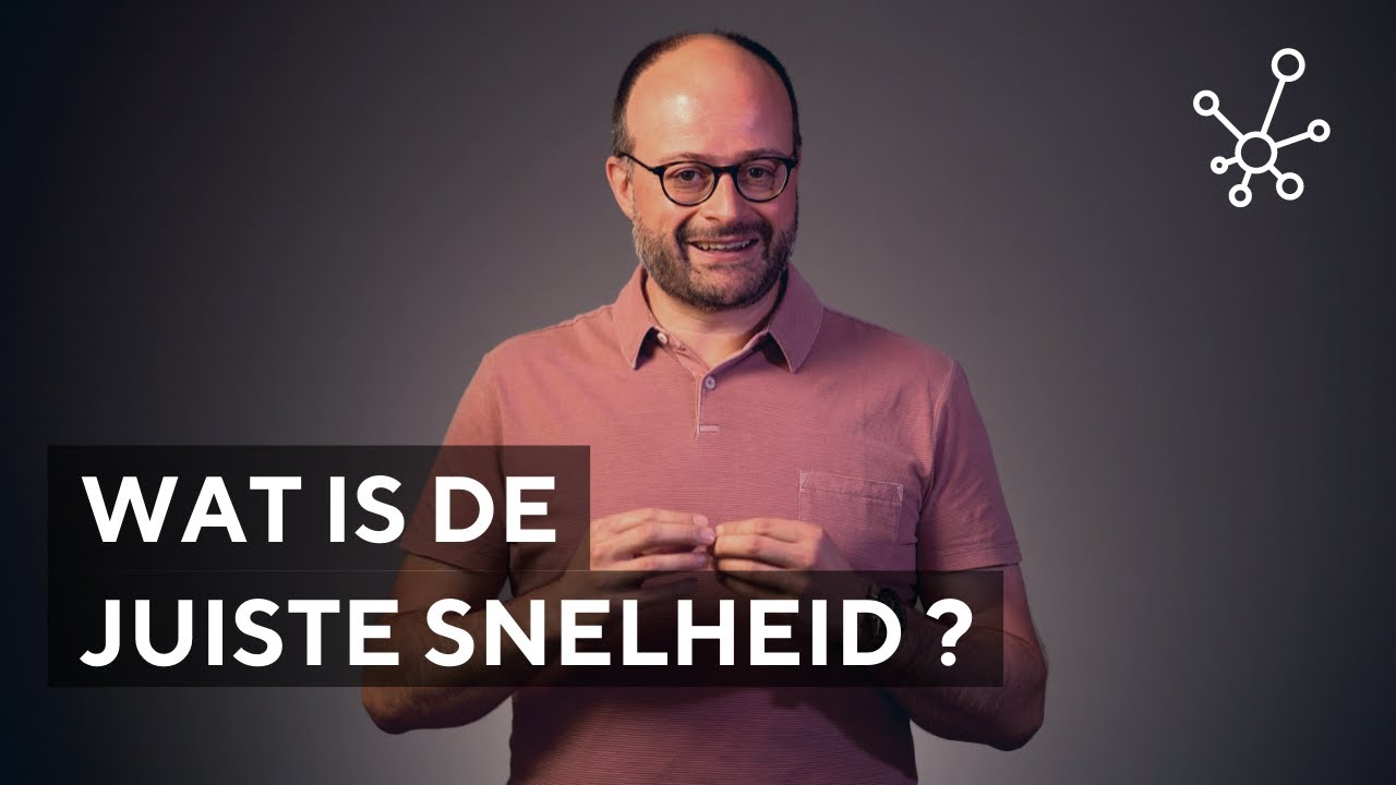 Welke snelheid is de juiste voor het bedrijf? Olivier Mangelschots | ODUM.digital