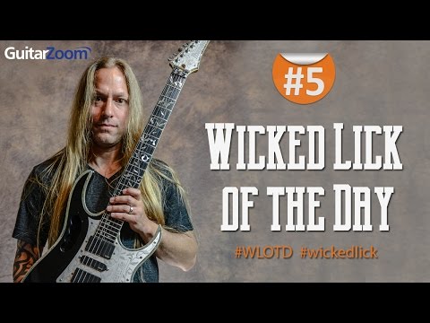 #5 Wicked Guitar Lick of the Day - Tony Iommi Black Sabbath Style Lick
