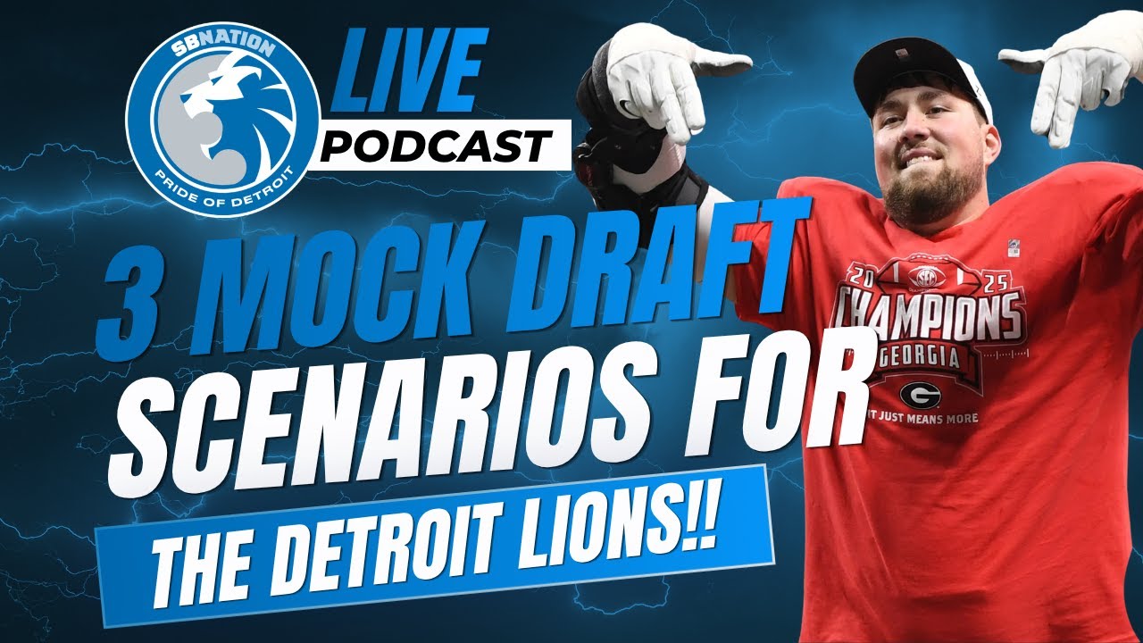 2026 NFL Draft preview: 3 dueling Detroit Lions mock drafts