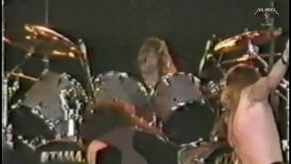 Metallica Guns N&#39; Roses, &amp; Skid Row performing for Rip magazine - 1990 - PART 1 -