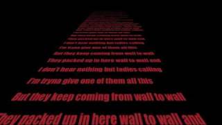 Chris Brown- Wall To Wall (lyrics)