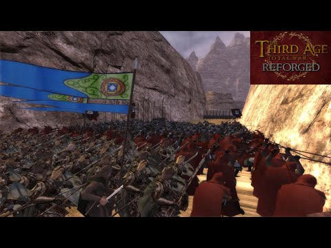 Third Age Reforged: Elves Rush into a Defensive Position to Hold back the Swarm