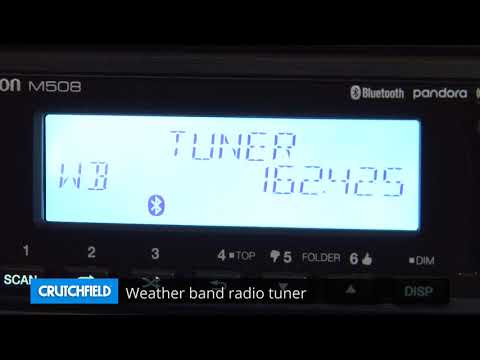 Clarion M508 Display and Controls Demo | Crutchfield Video