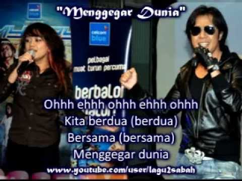 Adam ft Stacy - Menggegar Dunia (HQ Audio With Lirik)