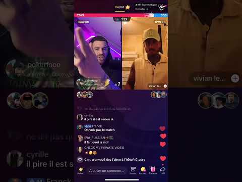 Vivian et Raphoupeps lave leur linge sale en direct sur tiktok