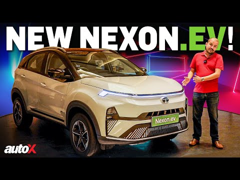 2023 Tata Nexon EV Facelift Review | New Looks, More Features and 465km of Range | autoX