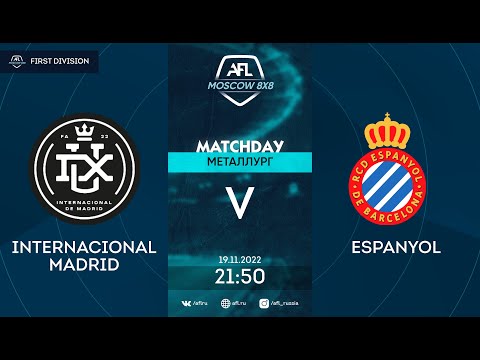 AFL22. First division. Day 21. Internacional Madrid - Espanyol