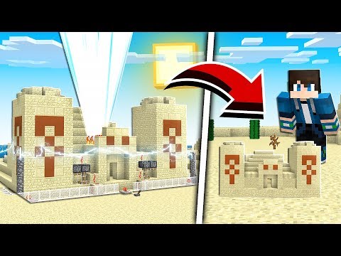 How to Build a SHRINKING MACHINE in Minecraft Tutorial! (Pocket Edition, Xbox, PC)