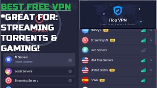 iTop VPN - Best Free VPN of 2022 - For Android, Windows, macOS, & iPhone! Fast, Secure, & Safe!