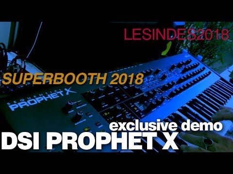 DSI PROPHET X // exclusive SOUND DEMO // no TALKING