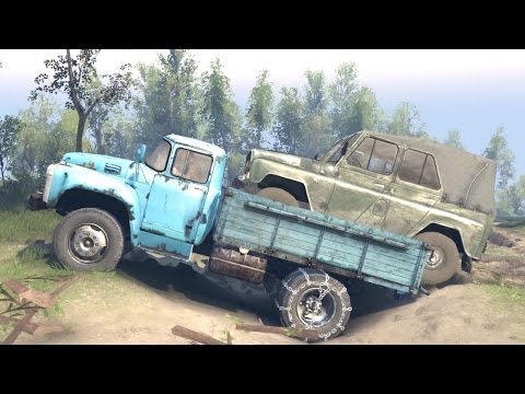 SPINTIRES - Loading and Transporting the A 469 Jeep