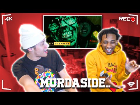 AMERICANS REACT TO MAZZA L20 x AITCH x POTTER PAYPER - MURDASIDE!