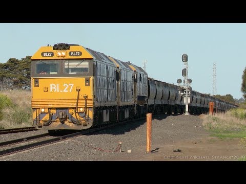 4CK6 Pacific National Grain Train - PoathTV Australian Railways