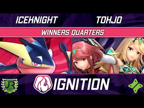 IceKnight (Greninja) vs Tohjo (Palutena, Aegis) - Ignition 377 WINNERS QUARTERS