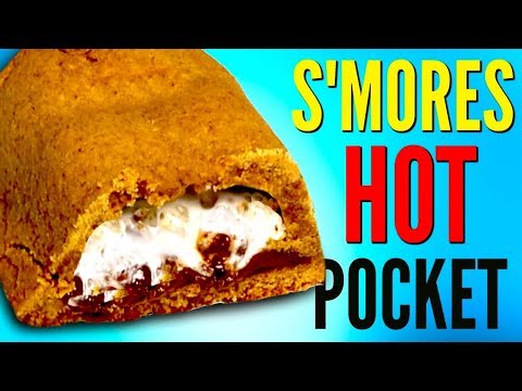 S'MORES HOT POCKETS - How To Make Marshmallow Chocolate Hot Pocket Video