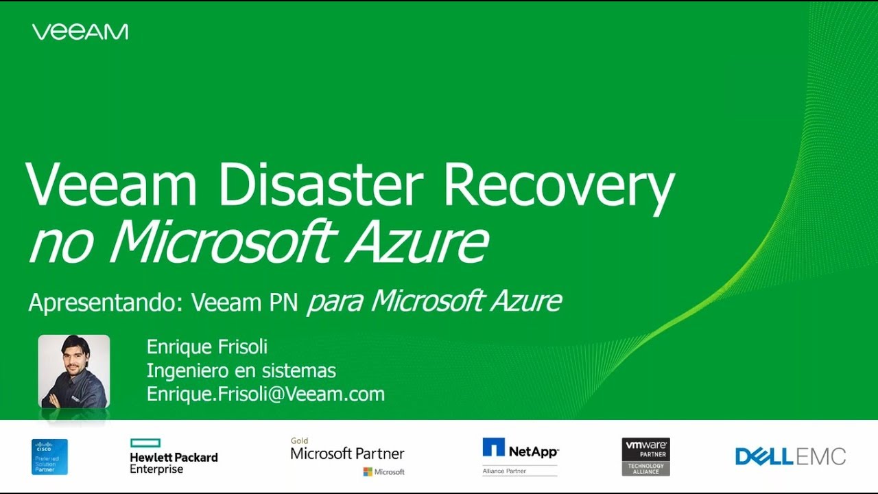 Obtenha DR sob demanda na nuvem com a Veeam Disaster Recovery em Microsoft Azure video