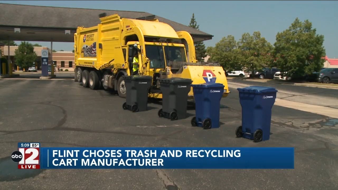 Flint chooses a Grand Rapids manufacturer to make trash and recycling carts