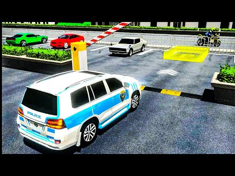 Police Prado Car Parking Game 3D #6 - Land Cruiser Prado Parking Simulator 2020 - Android GamePlay