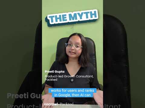 Myth vs. Data: client-side rendering and AI crawlers with Preeti Gupta - watch on YouTube