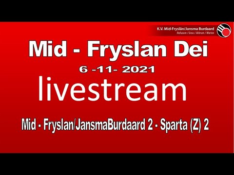 Korfbal  Mid Fryslan Dei: K.V. Mid-Fryslân / Jansma Burdaard  2 -  Sparta (Z ) 2