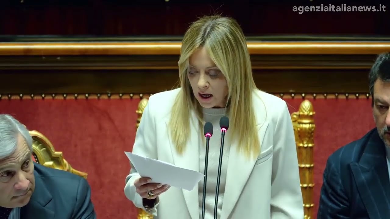 GIORGIA MELONI: "NESSUNA RICHIESTA DI BASI USA IN ITALIA, IN CASO DECIDERÀ IL PARLAMENTO"