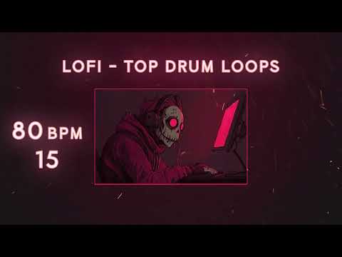 80 BPM Top Drum Loops 15 [Serpent Lofi Sample Packs] | Royalty Free Download Music Loops & Samples