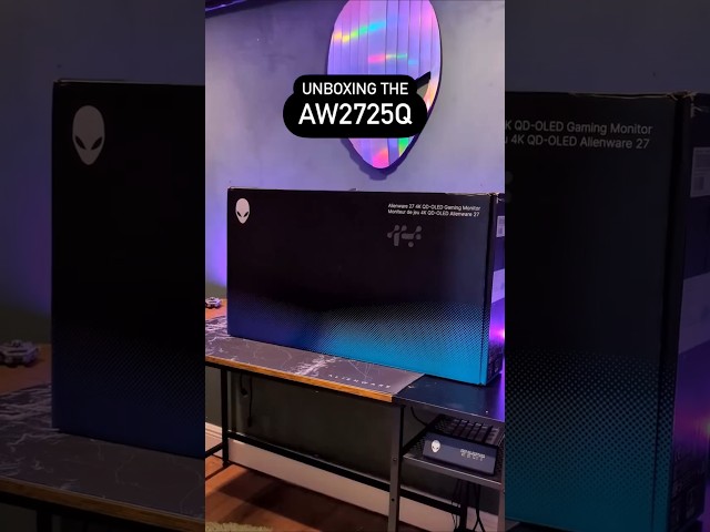 Vídeo relacionado con Alienware 27 Monitor Gaming - AW2725D, QHD (2560x1440), 280Hz, QD OLED, 0.03ms, NVIDIA G-Sync Compatible, AMD FreeSync Premium Pro, HDR True Black 400, USB-C, DisplayPort, 2 HDMI, 3 Años de Garantía