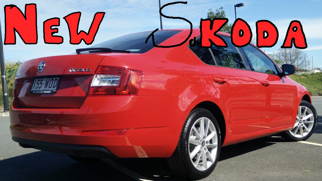 Picking up my new Skoda!