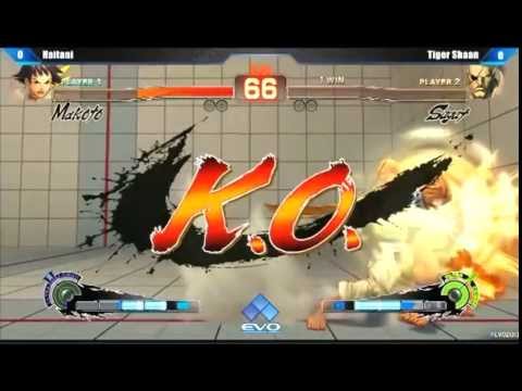 EVO2013 SSF4AE Haitani vs Tiger Shaan