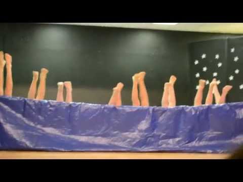5th grade boys Synchronized Air Swimming Talent Show Skit W A Porter Elementary