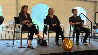Nancy Stephens, Sandy Johnson and Will Sandin Halloween 1978 panel at CT HorrorFest 8/22/2026 (3).