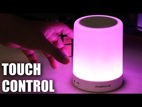 Hindi ambrane portable lamp bluetooth speaker bt-6000 unboxi...