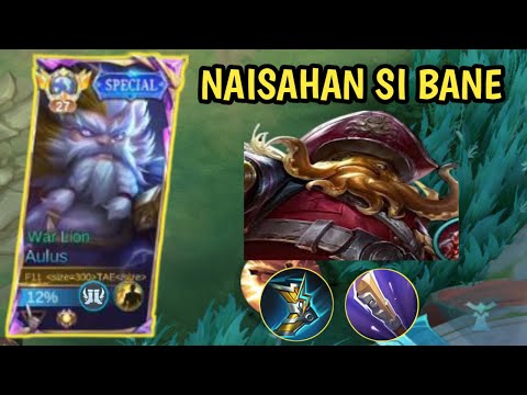 AULUS SHOT GUN BUILD! NEW META | TOP GLOBAL AULUS - MLBB