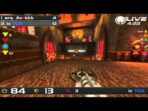 MLG Extravaganza QL: Av3k vs toxjq (1st map)