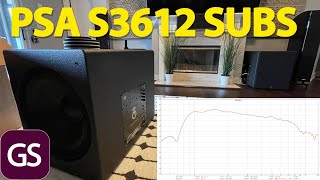 PSA S3612 Dual Subwoofer Upgrade Results